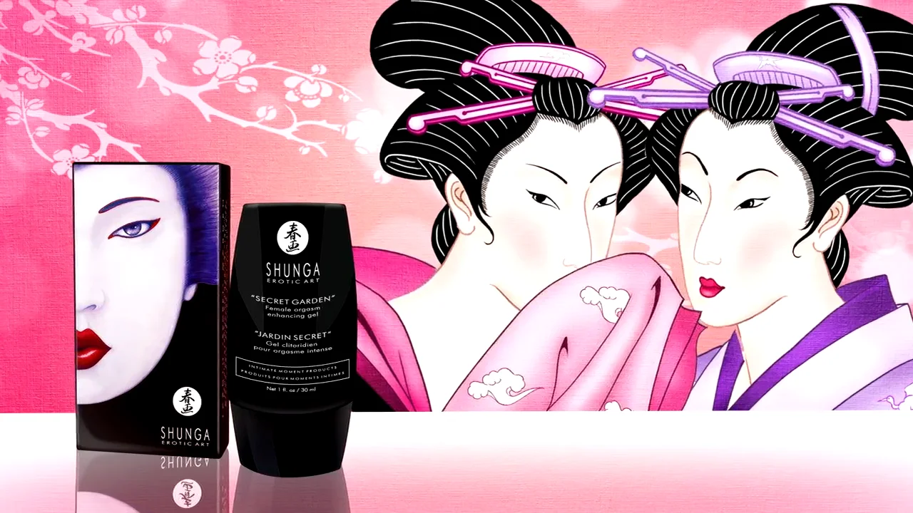 Shunga Secret Garden female orgasm enhancing cream.