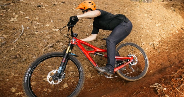 Jeff rides the Mojo 3 from Kitsbow