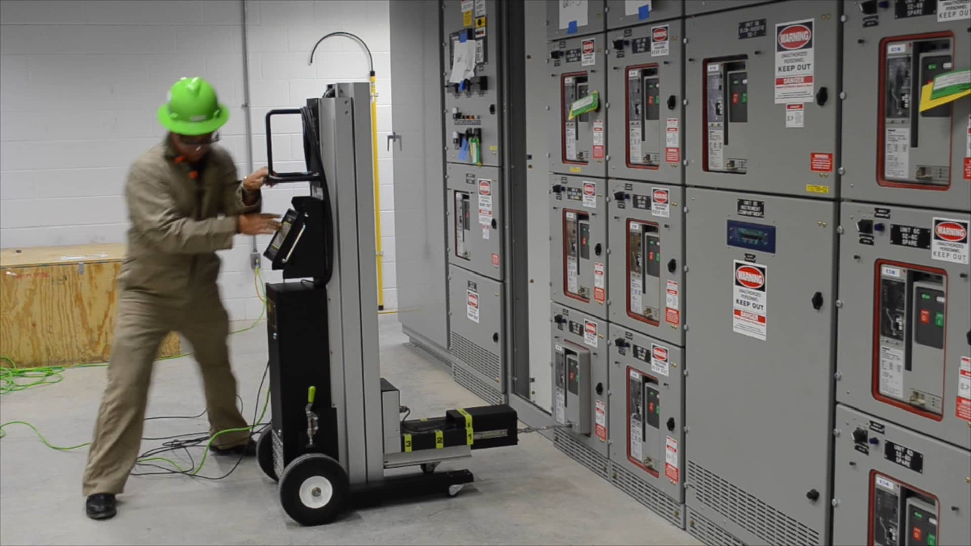 Remote Racking with inoRAC2 Universal Remote Circuit Breaker Racking