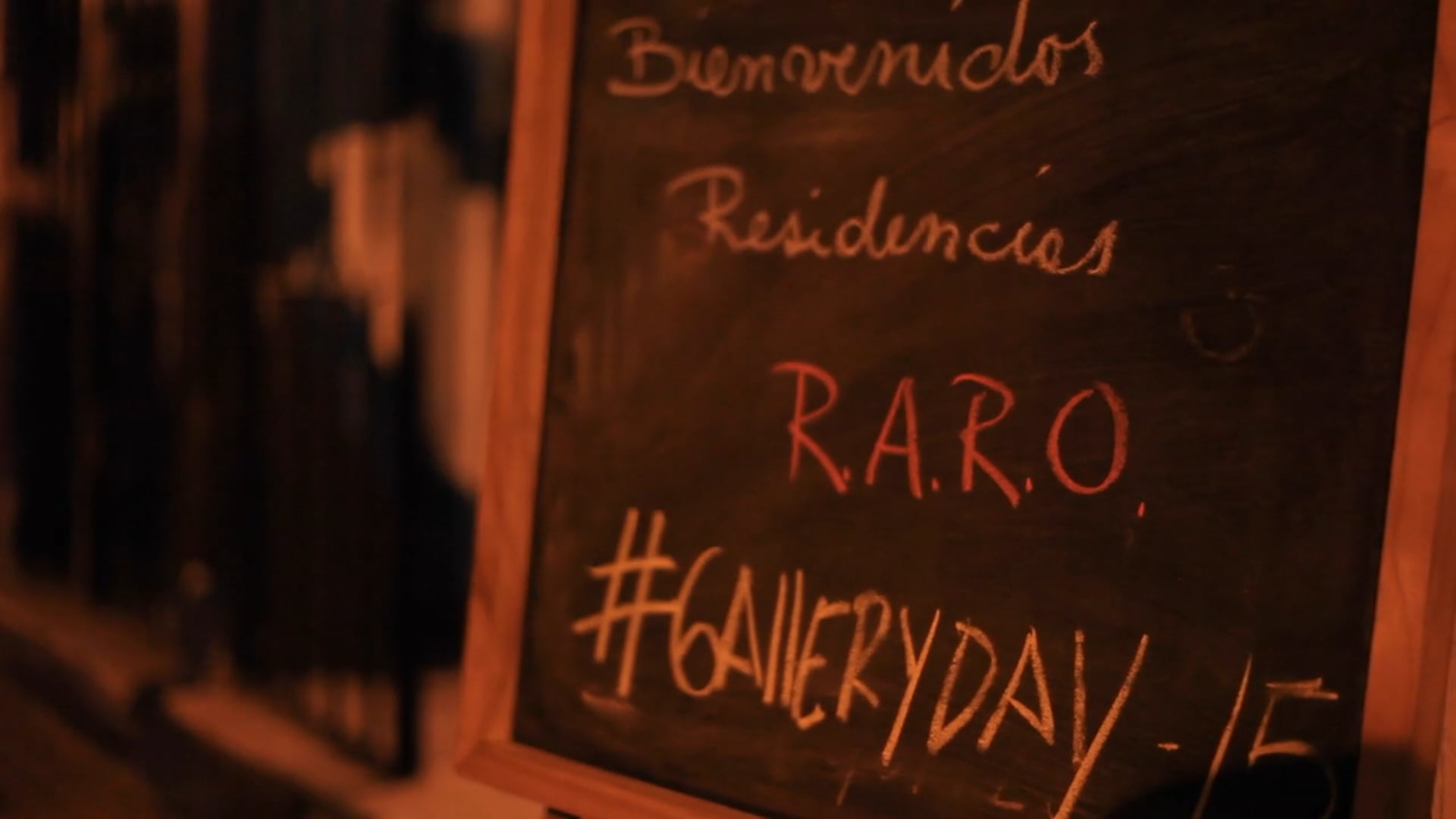 RESIDENCIAS R.A.R.O - Inauguración Paola Sierra y Gaspar Nuñez