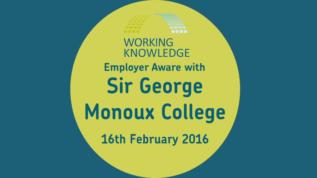 Employer Aware with Sir George Monoux College 16th February 2016 on Vimeo