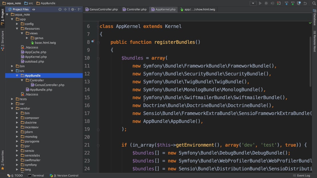 Bundles > Symfony 3 Fundamentals: Bundles, Configuration & Environments ...