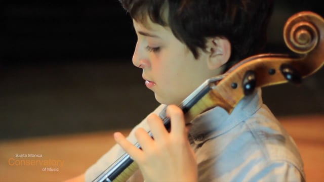 Student Plays Cello Suite #1 by Johann Sebastian Bach