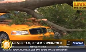 Columbia Taxi Driver Thanking God for Saving Him