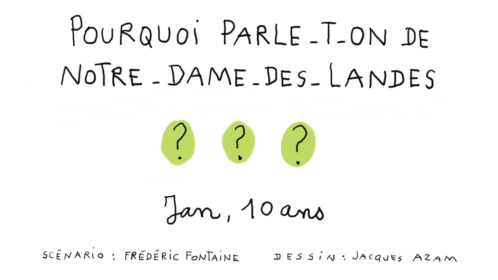 Pourquoi parleton de NotreDamedesLandes ? on Vimeo