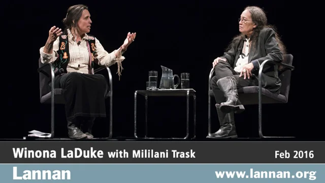 Winona LaDuke Conversation 24 February 2016