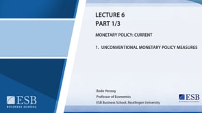 Macroeconomy Lecture 6: Monetary Policy