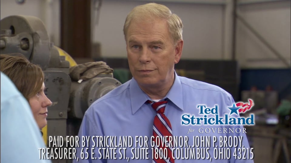 "Angry" - Ted Strickland for Governor