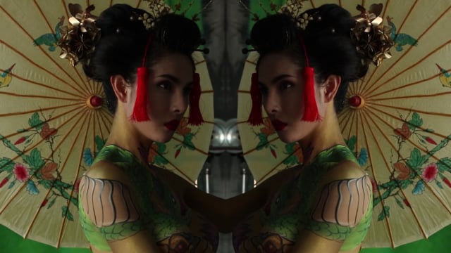 Asia Inspired Body Art BTS