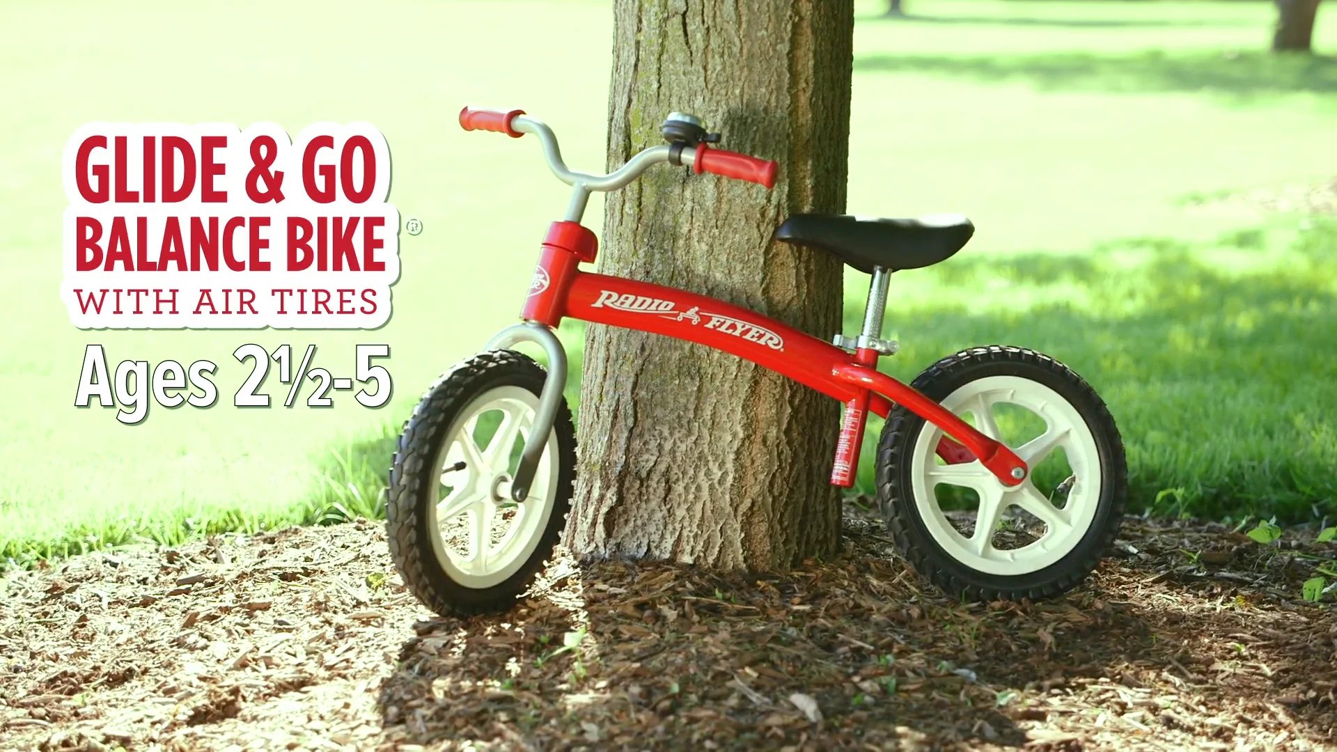 Radio Flyer - Glide & Go Balance Bike with Air Tires