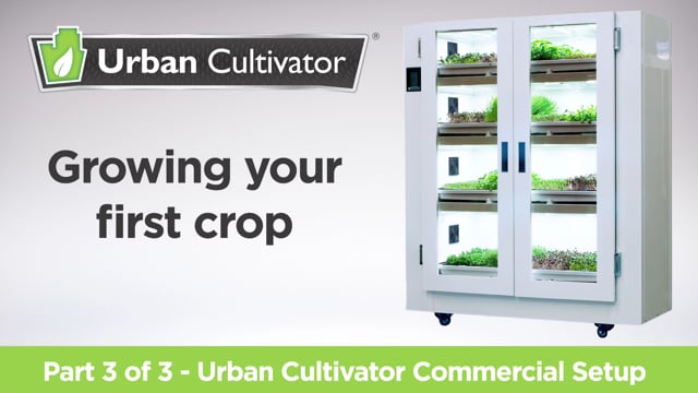 Шкаф для выращивания зелени urban cultivator commercial