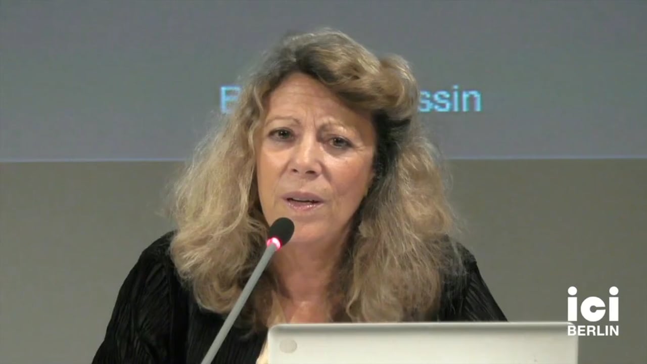 Talk by Barbara Cassin