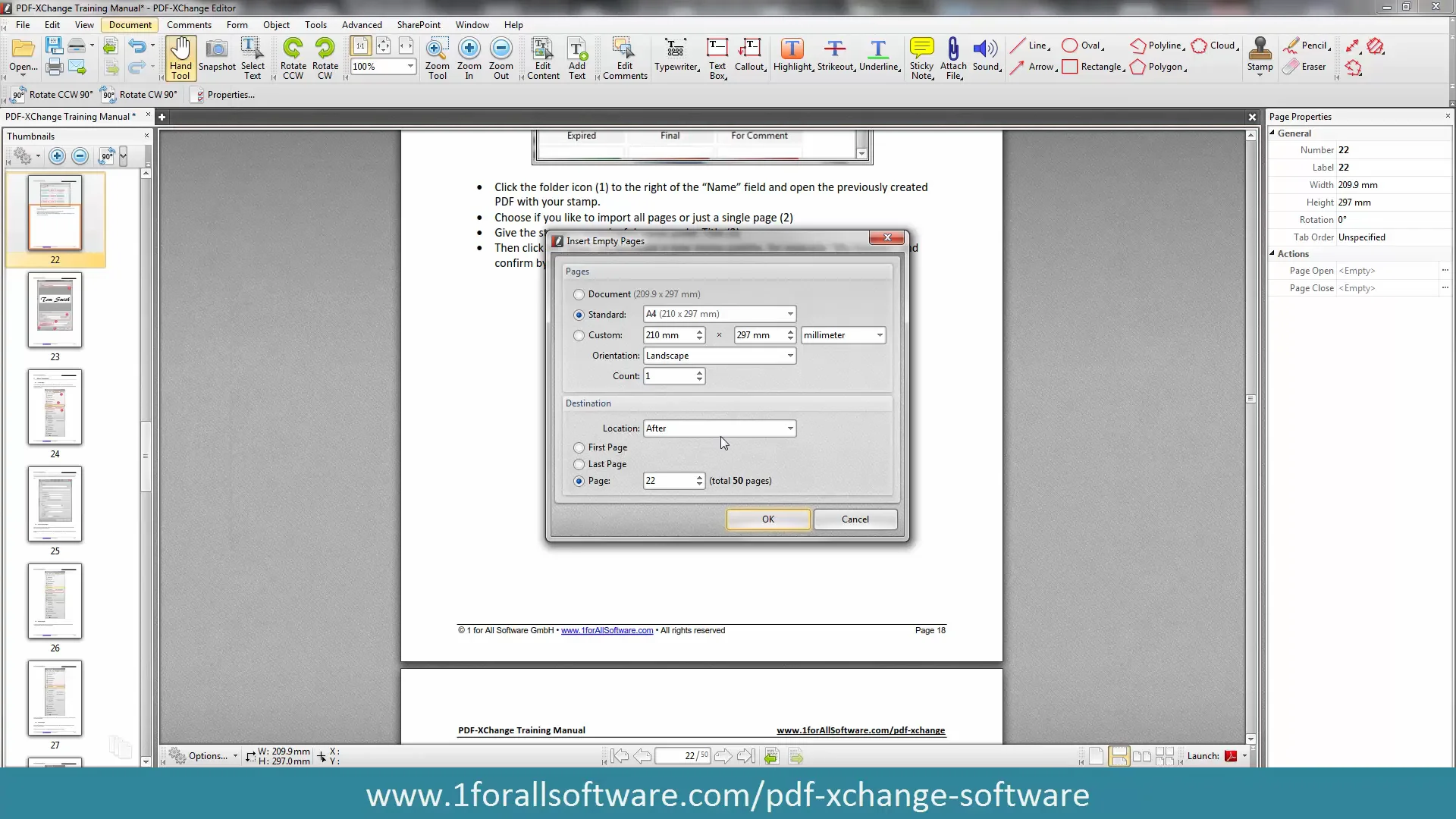 PDF-XChange Editor - How to create your own Stamp on Vimeo