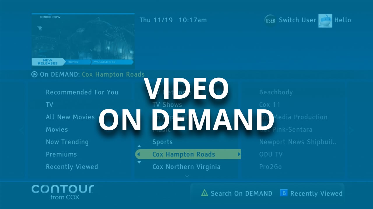 cox video on demand
