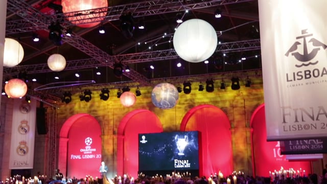 UEFA Champions League Festival Time-lapse