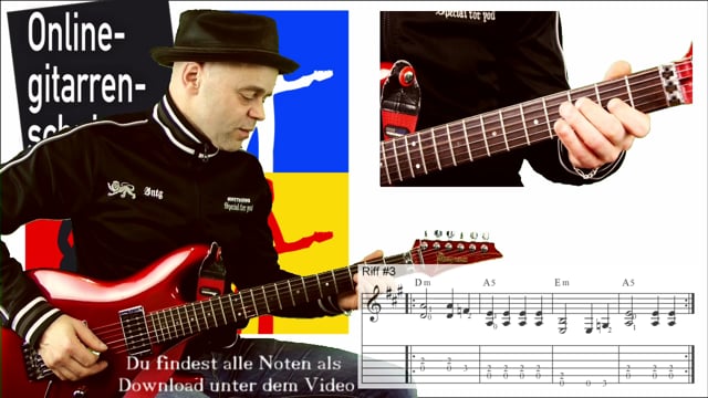Riffs mit offenen Powerchords