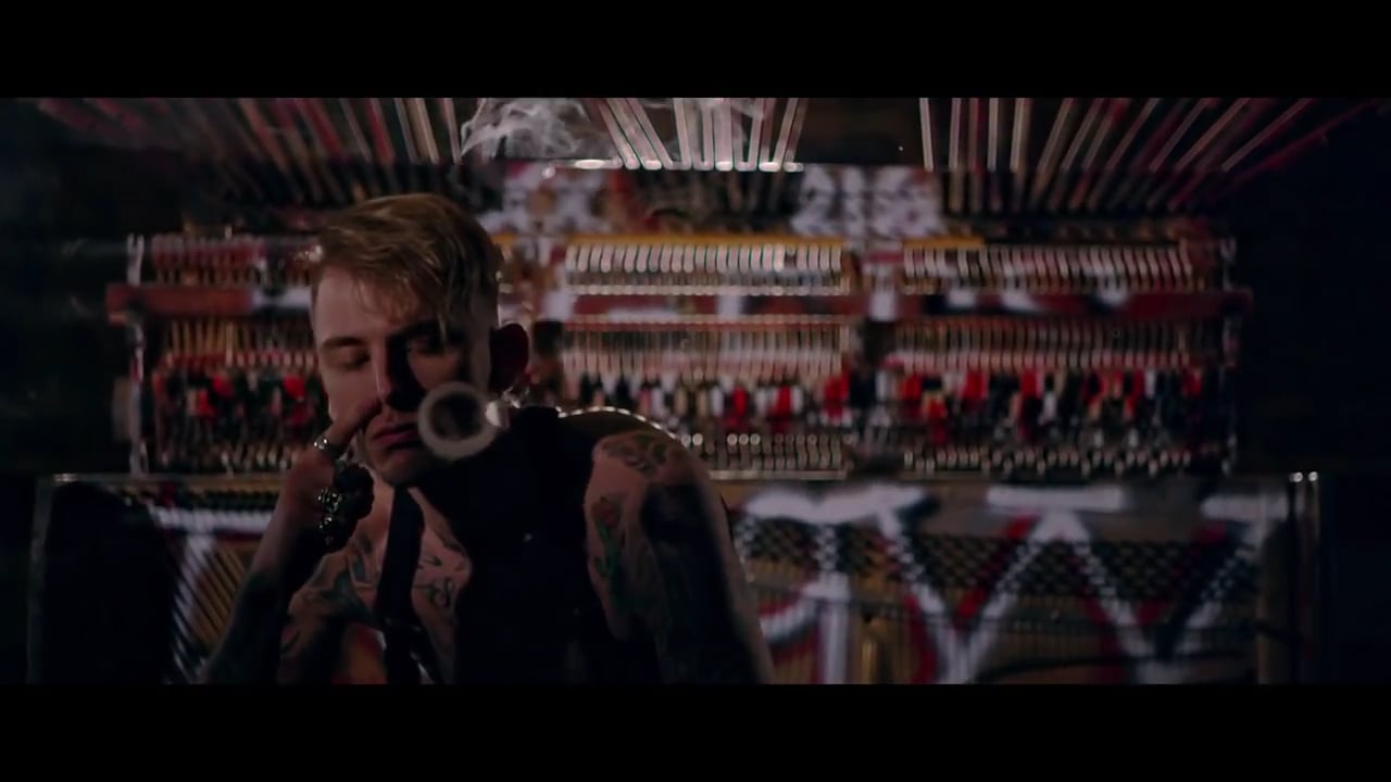 Machine клипы. MGK Alpha Omega. Machine Gun Kelly Alpha Omega. MGK Alpha Omega фото фанатская обработка