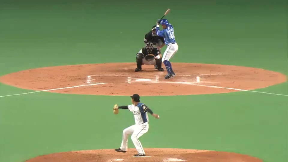【7回表】要チェック!! ファイターズ・加藤が切れ味鋭いスライダーで三振奪う!! 2016/3/5 F-DB