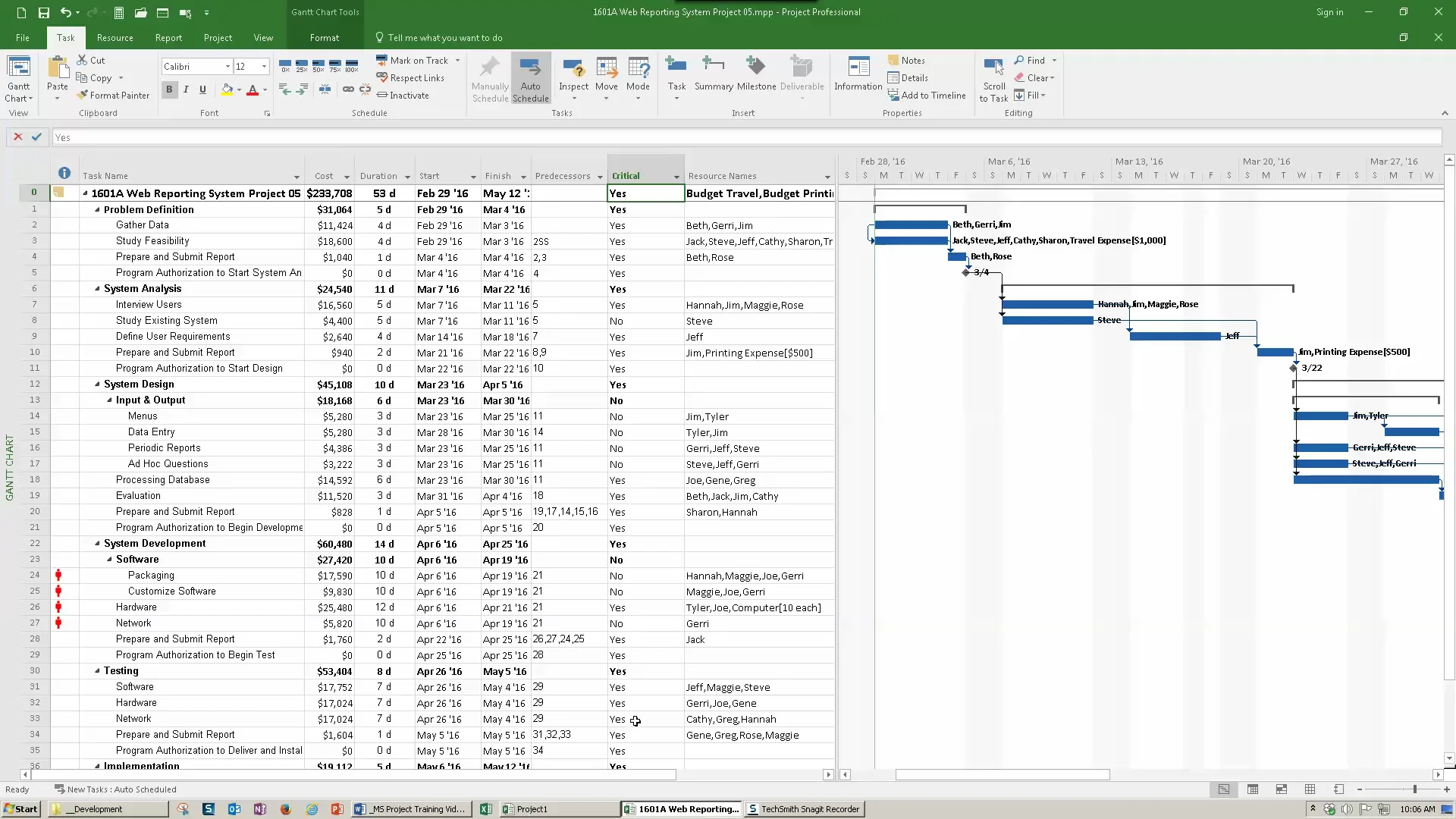 1-3 How to Move Tasks and Columns in Getting Started with Microsoft ...