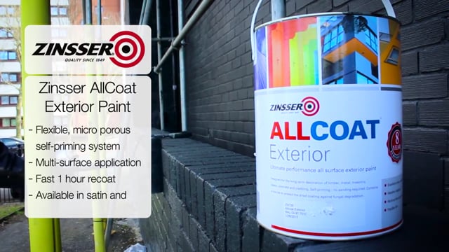 Zinsser Allcoat Multi-Surface Primer & Finish (Solvent-based) White 1L