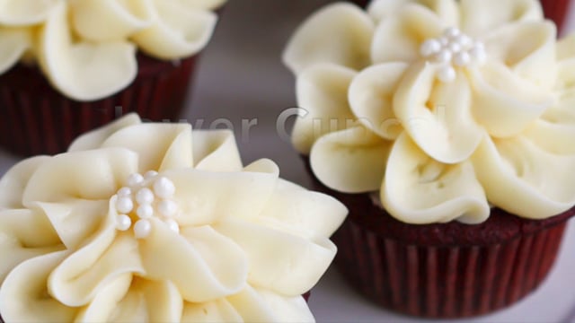 Flower Cupcake Tutorial