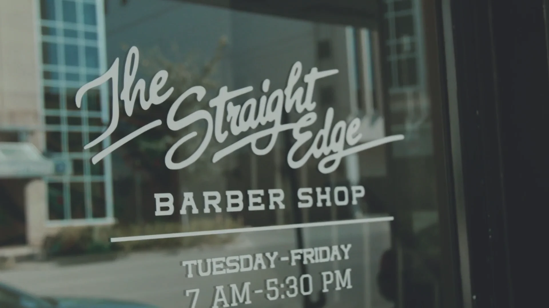 The Straight Edge Barber Shop on Vimeo
