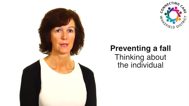 Preventing Falls Thinking About The Individual