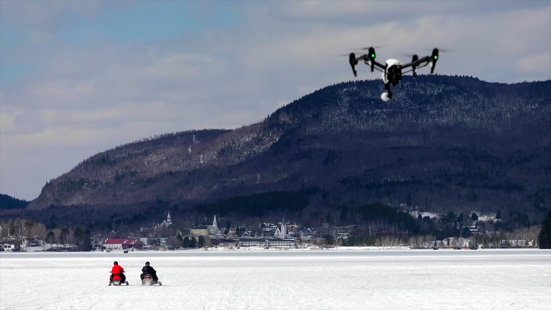 Island Pond snowmobiling on Vimeo