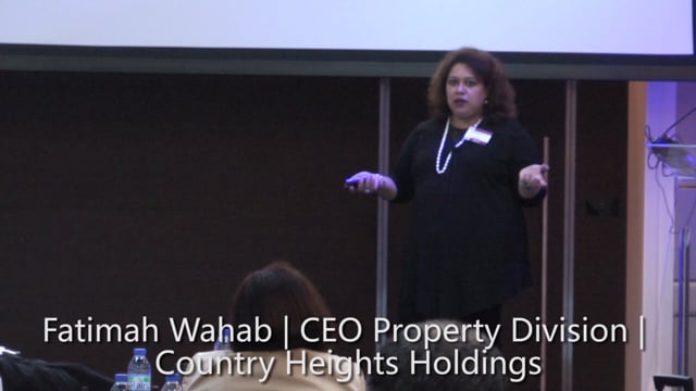 Infrastructure & Property Development MEA Summit - Abstract: Fatimah Wahab, Country Heights Holdings Sdn. Bhd.