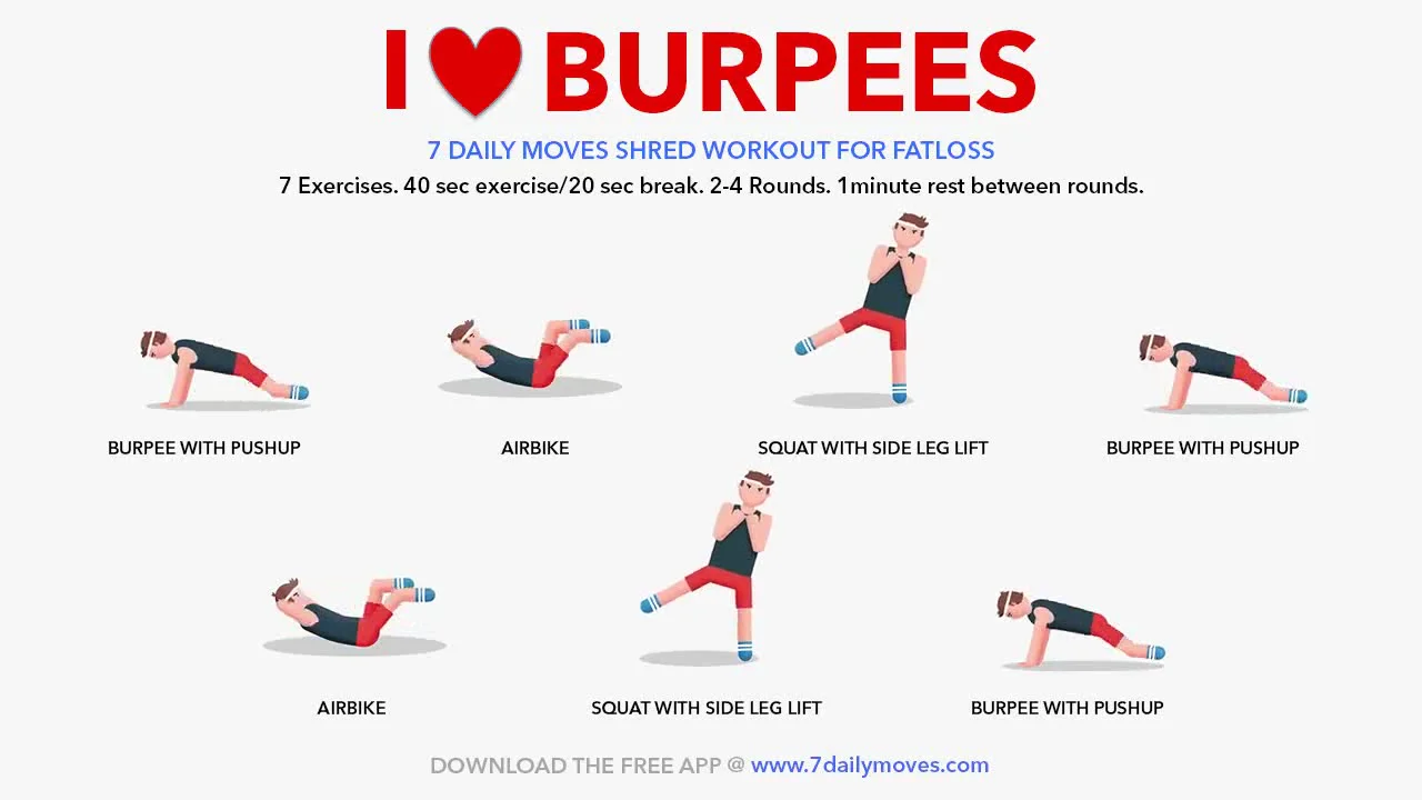 Daily discount burpee workout