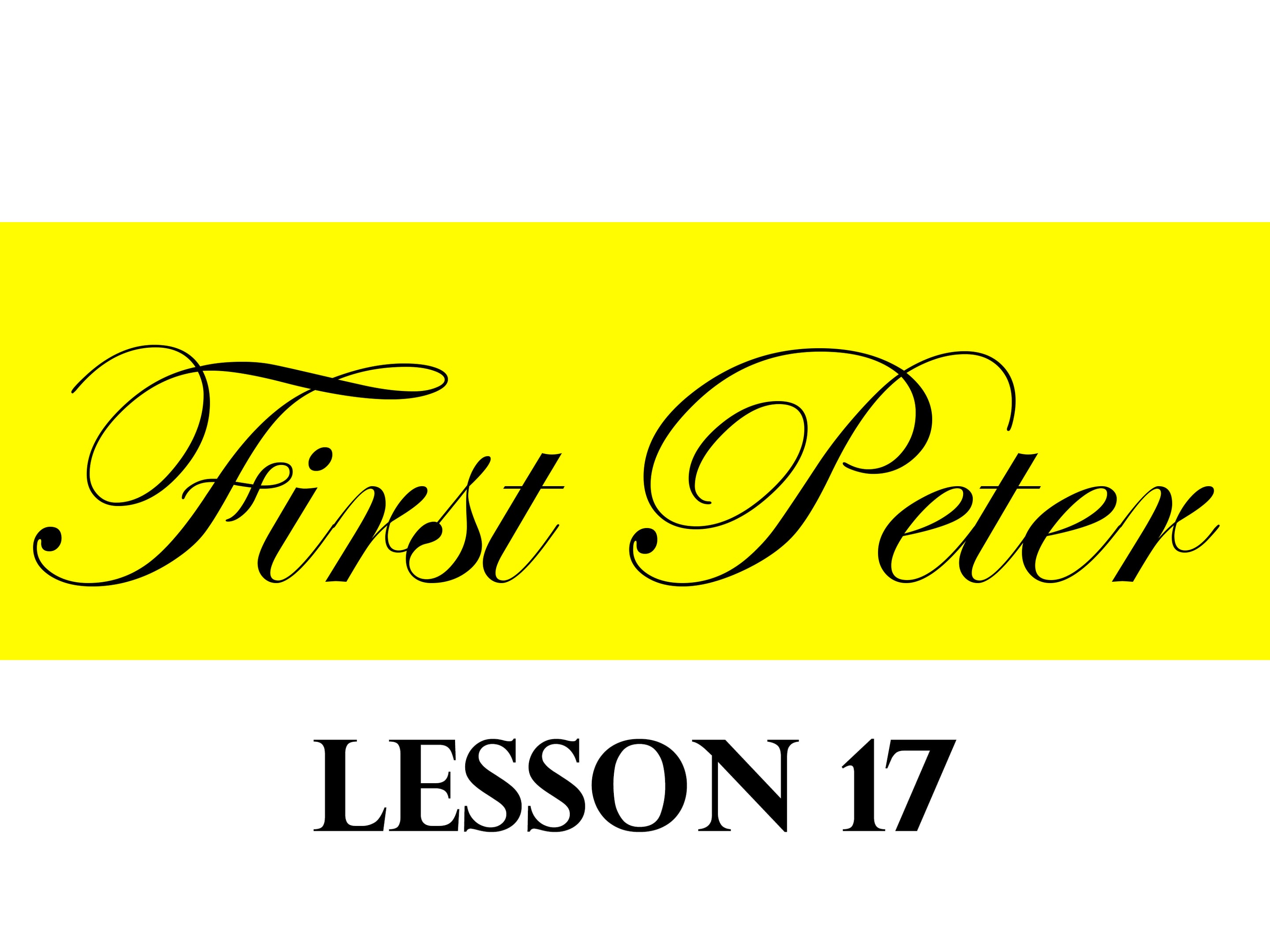 1st-peter-lesson-17-on-vimeo