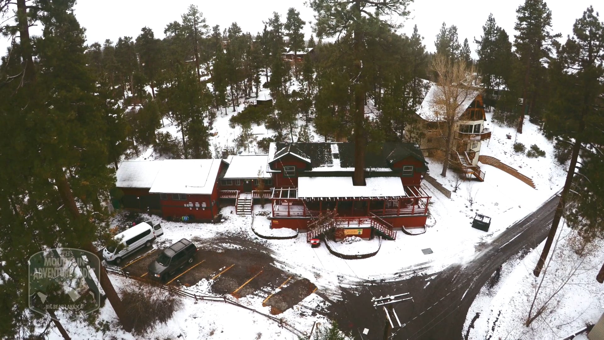 Big Bear Lake Snowboarding Lodge