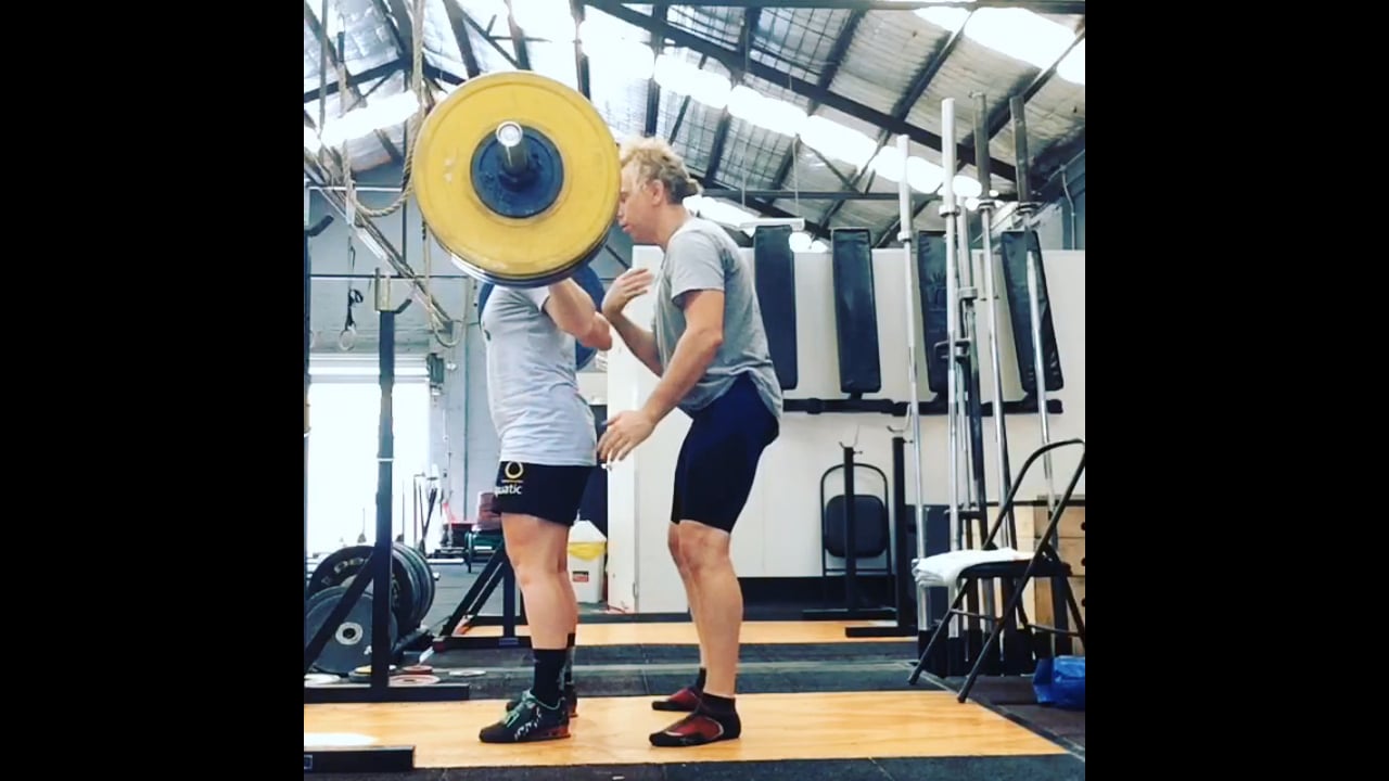 Squat 134 kg @ 62.2kg Lizanne