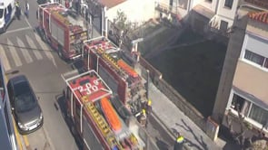 Cap de setmana amb un incendi sense conseqüències i una pedregada 