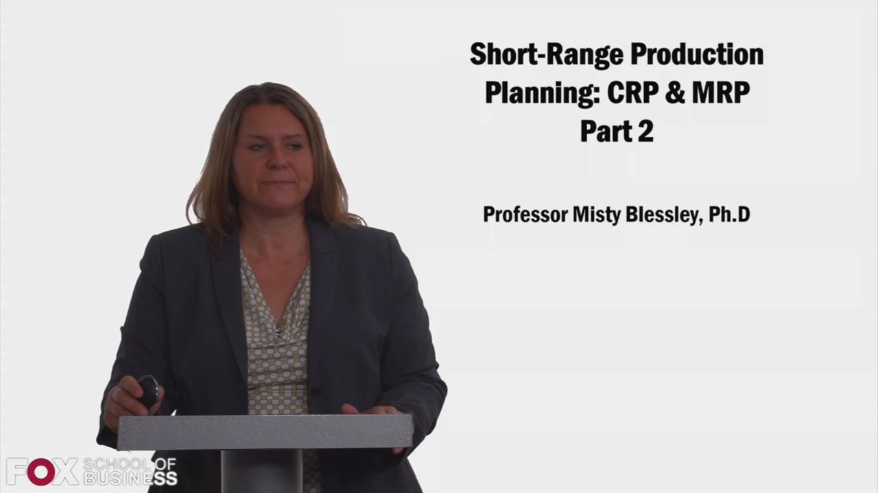 Login to view Short Range Production Planning Part 2