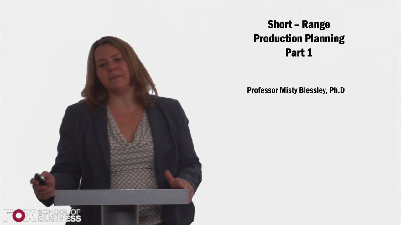 Login to view Short Range Production Planning Part 1