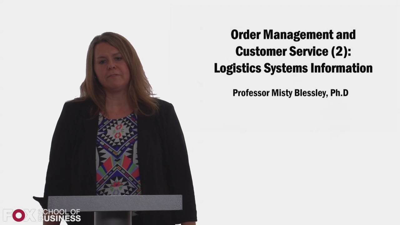 Order Management and Customer Service Part 2