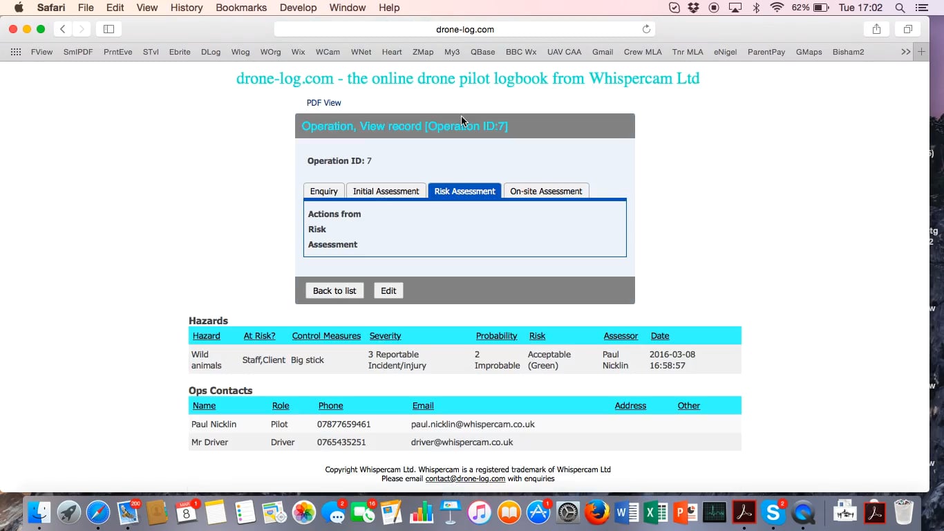 Drone-log Ops Video on Vimeo