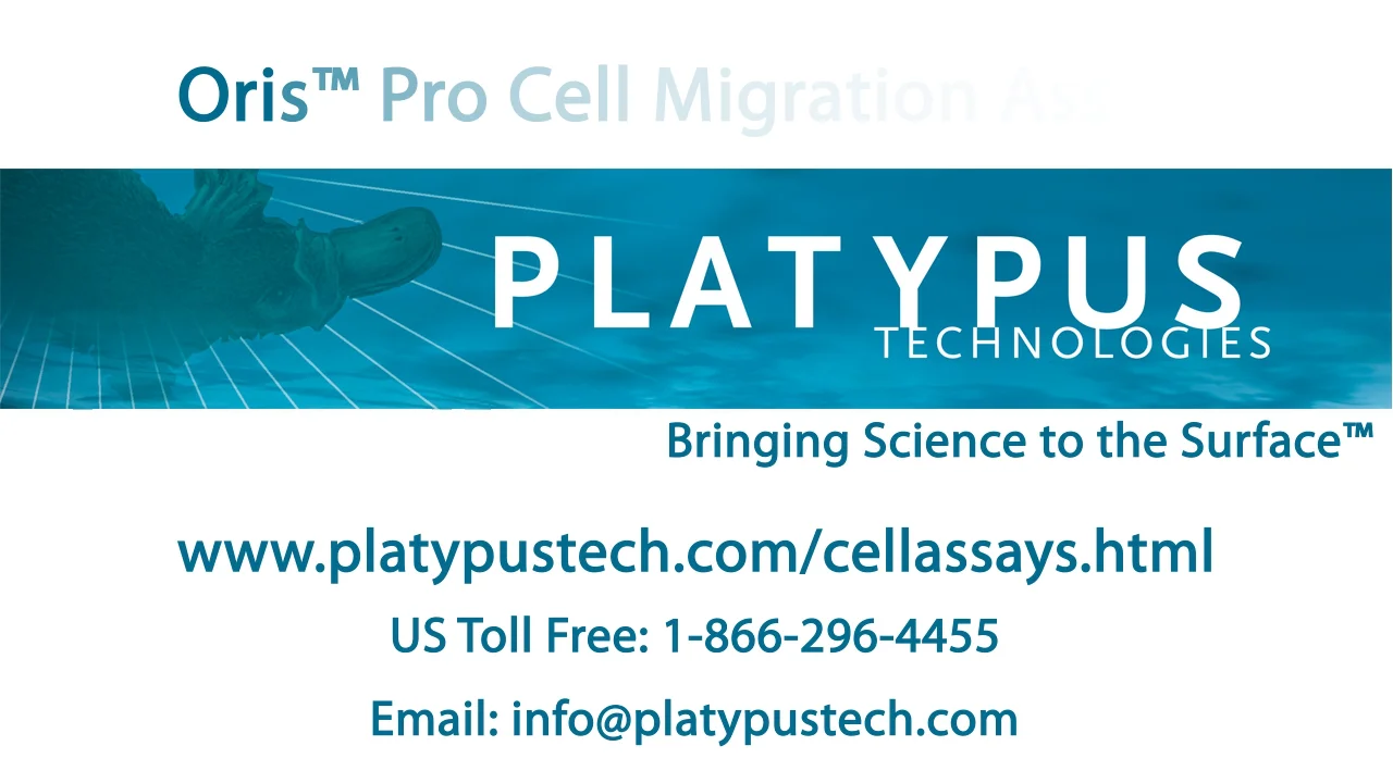 Platypus Technologies Oris Pro Cell Migration Assays