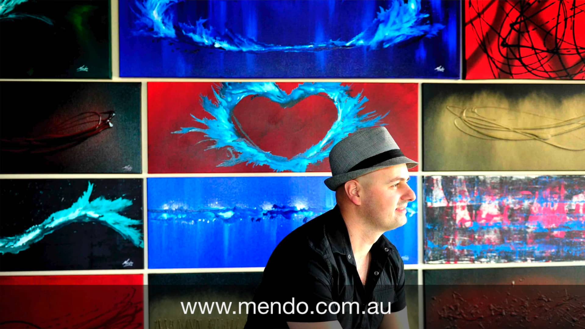How to make Abstract Art for homes, my process... on Vimeo