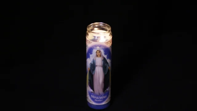 Miraculous Mother La Milagrosa Blue Prayer Candle For Family, Love,  Miracles, ETC. - Lazaro Brand Spiritual Store