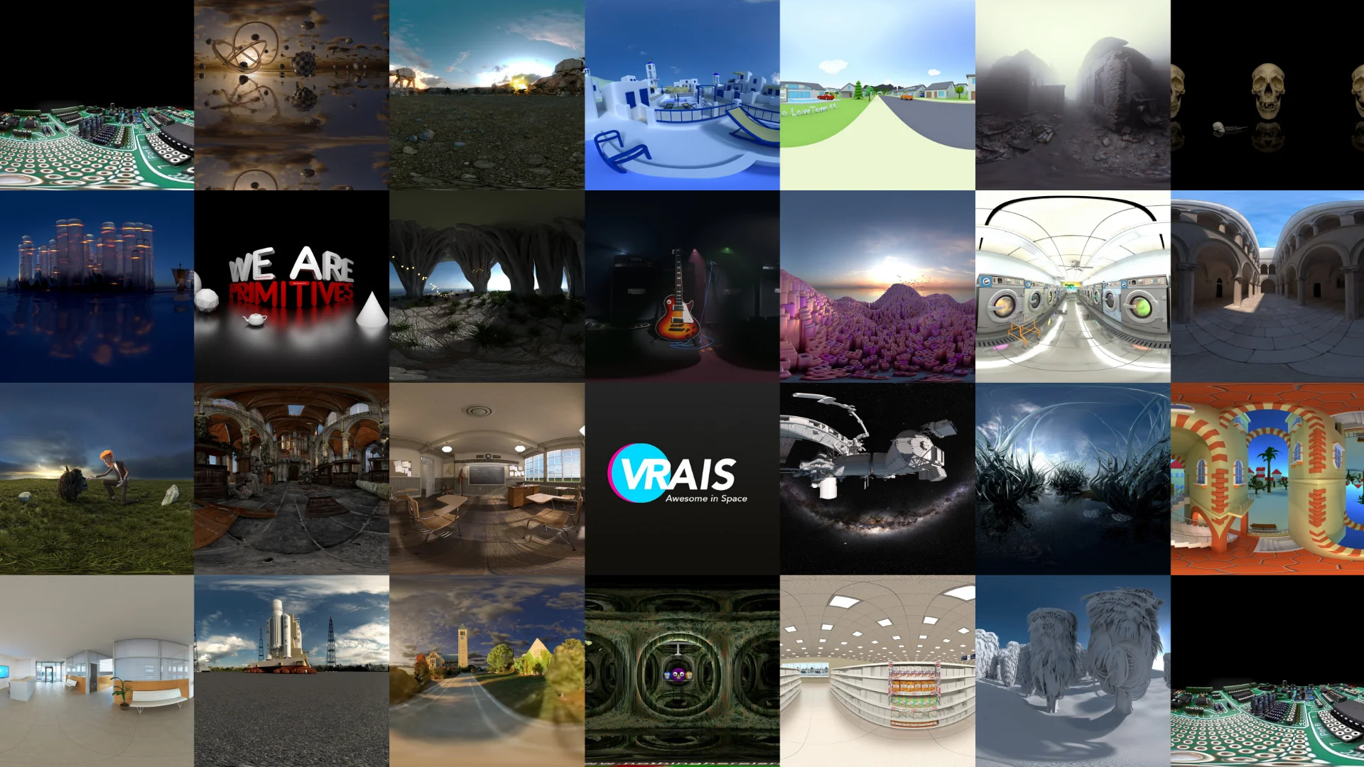 VR rendering with Blender - VR viewing with VRAIS on Vimeo