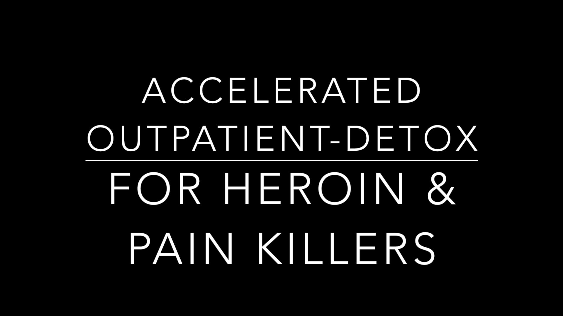 Herbert Avart Beyond Suboxone Accelerated Outpatient Detox on Vimeo