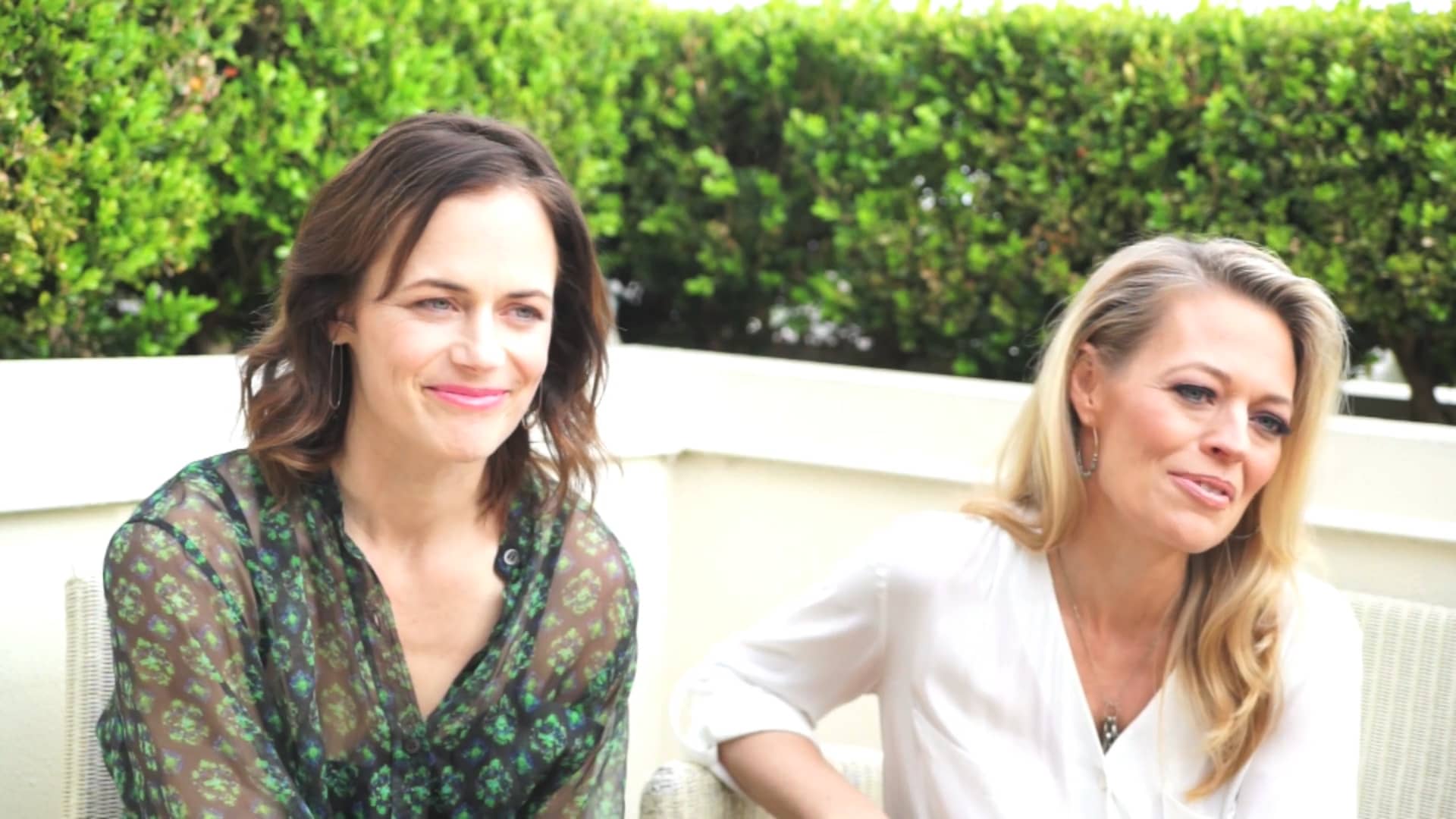 Amazon’s BOSCH Season 2 Press Day Sarah Clarke ("Eleanor Wish") & Jeri
