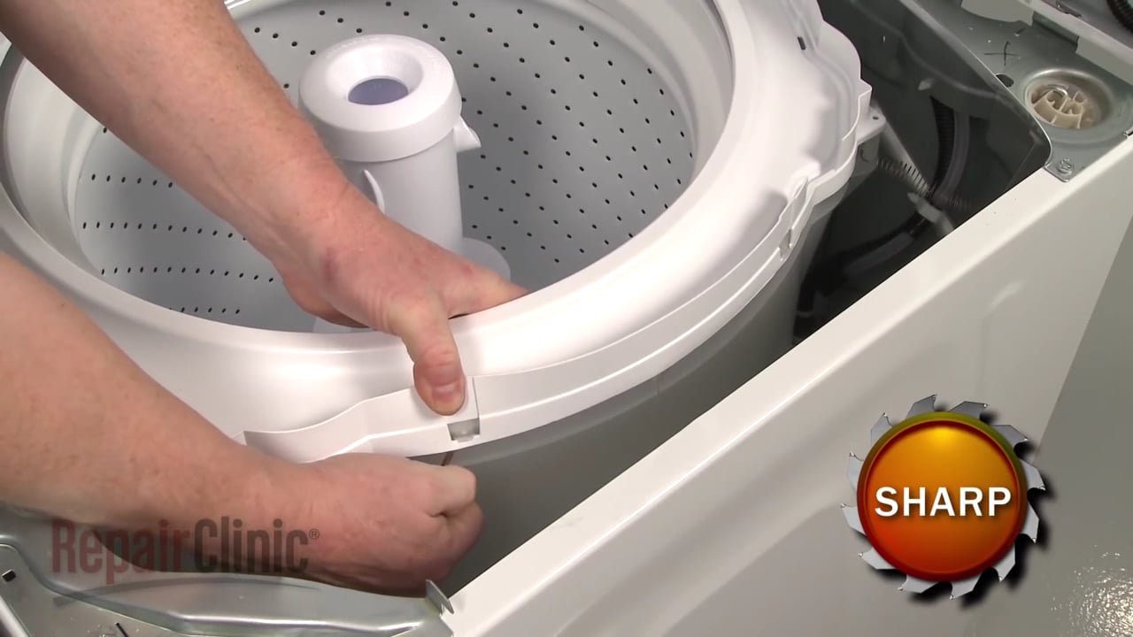Whirlpool washing machine disassembly on Vimeo