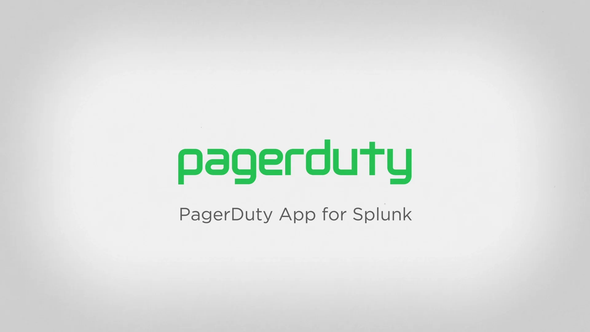 PagerDuty and Splunk integration on Vimeo