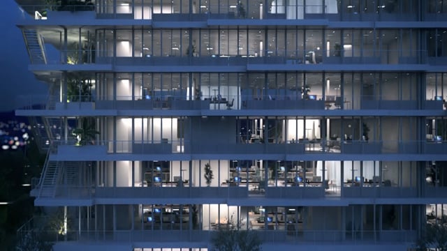 Bureaux avec terrasses
