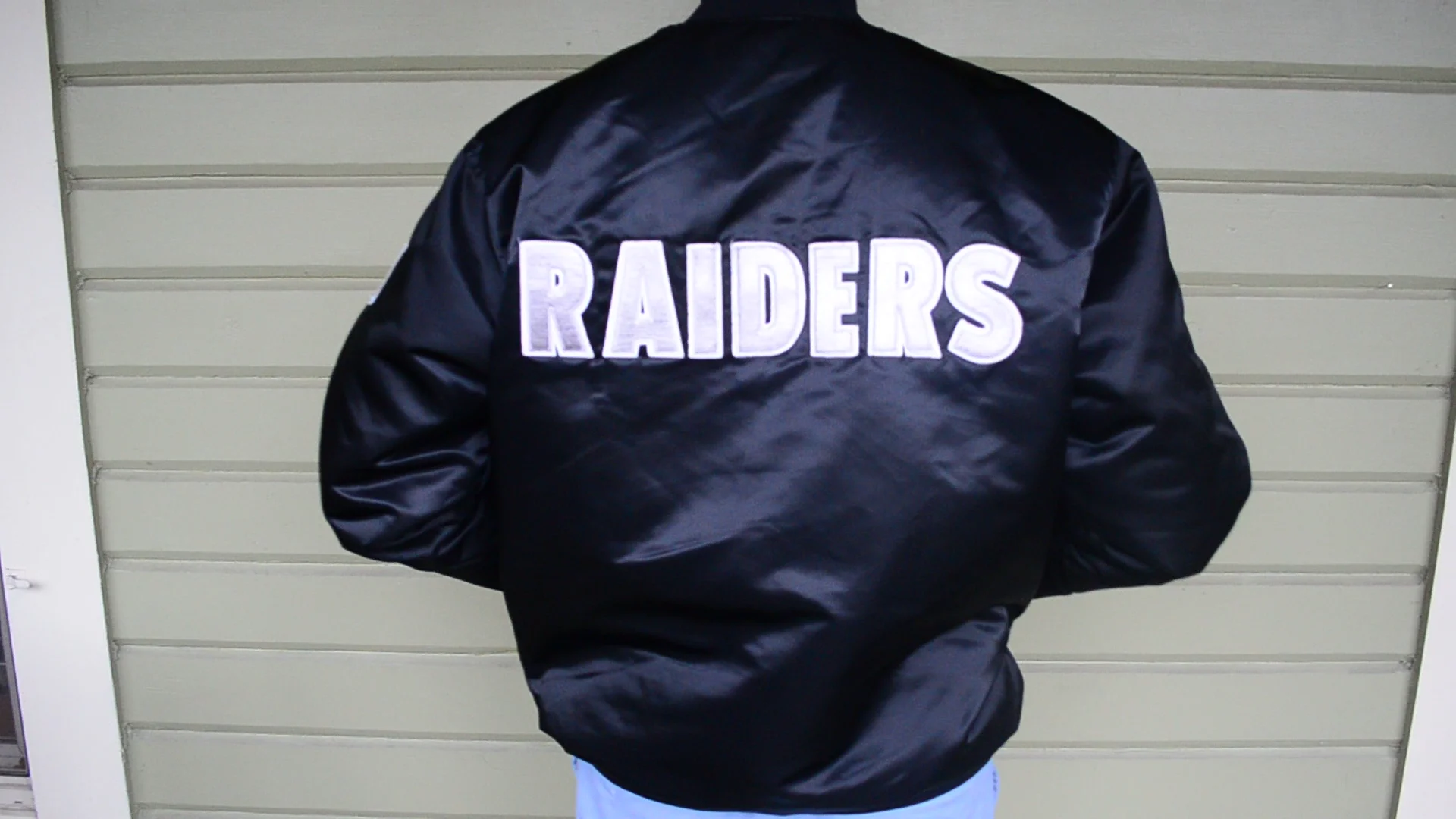Vintage Los Angeles Raiders satin jacket by Starter - RARE