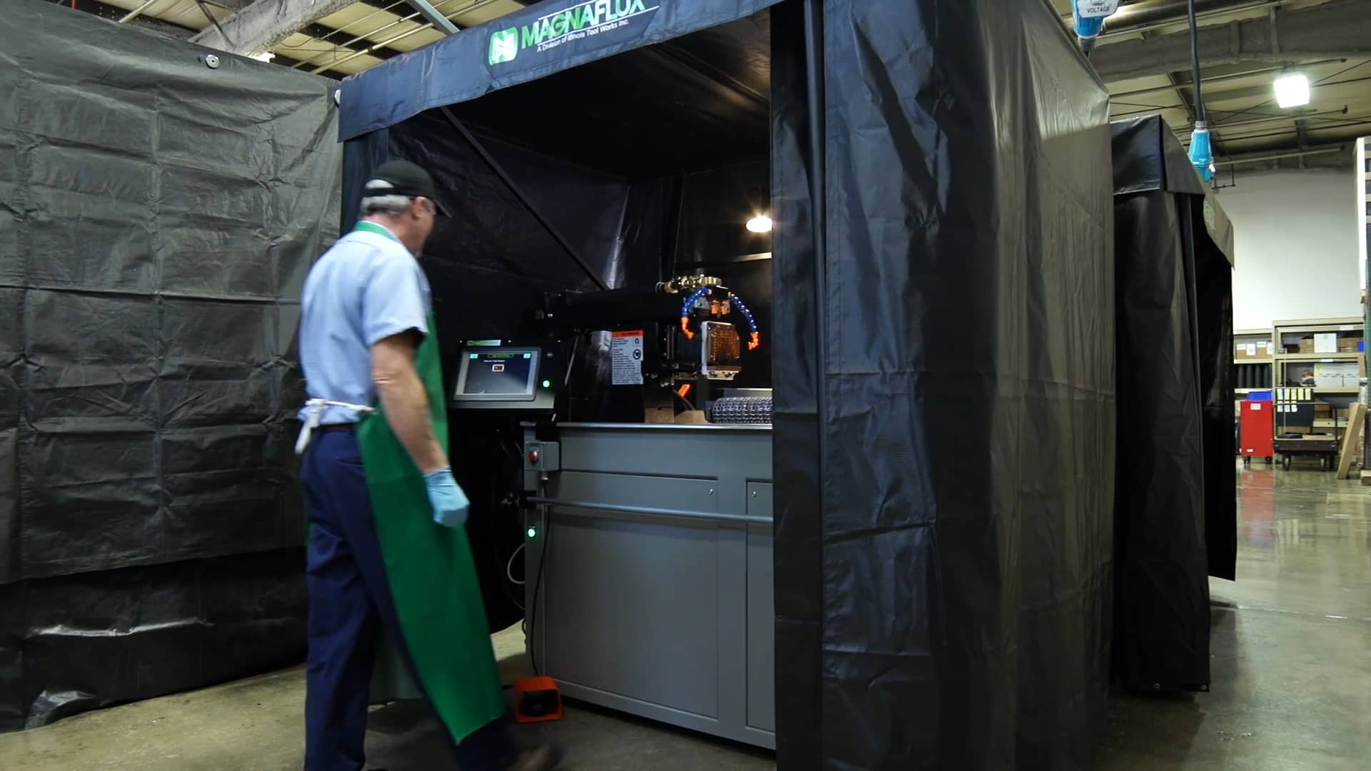 Magnaflux MD-2060 Magnetic Particle Inspection Equipment for NDT on Vimeo