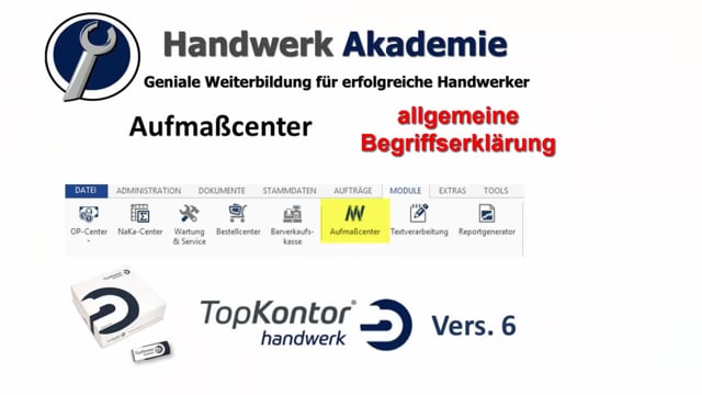 Begriffserklärung / internes Aufmaß